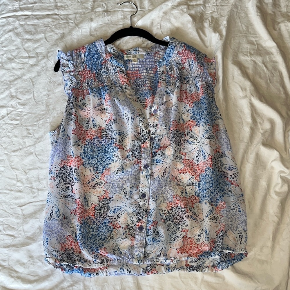 Love Fire Colorful Top